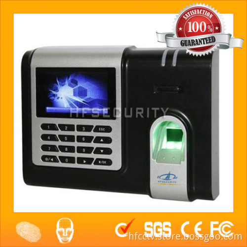 Websever Biometric Fingerprint Time Attendance